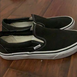 slip on vans size 9 in women’s